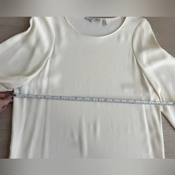 Helmut Lang Viscose Bell Sleeve Mid length dress size small - Picture 9 of 9